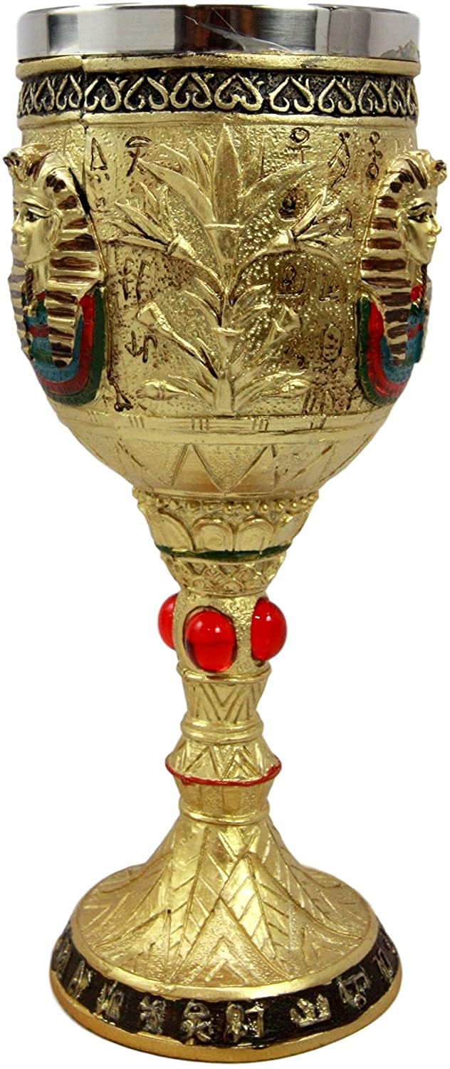 Amazon | Ebros Gift 古代エジプトファラオ王 ツット レジン ワイン